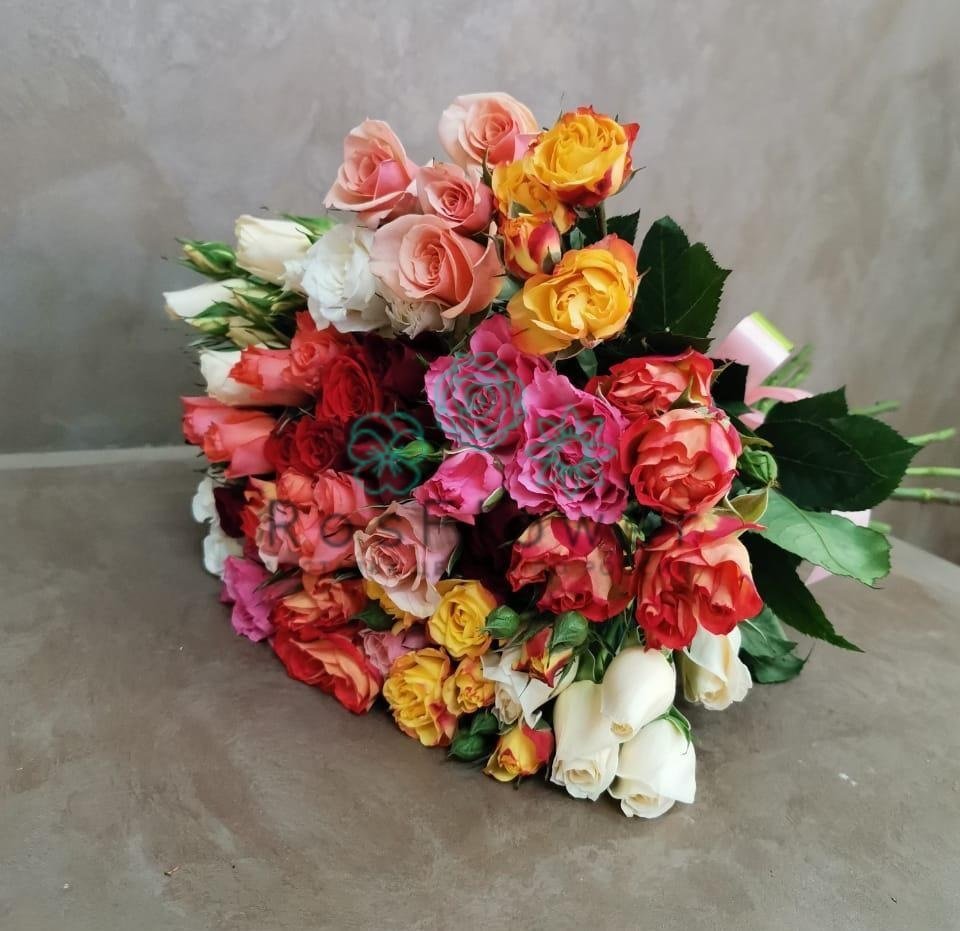 Букет цветов из: Розы в Побегайловке