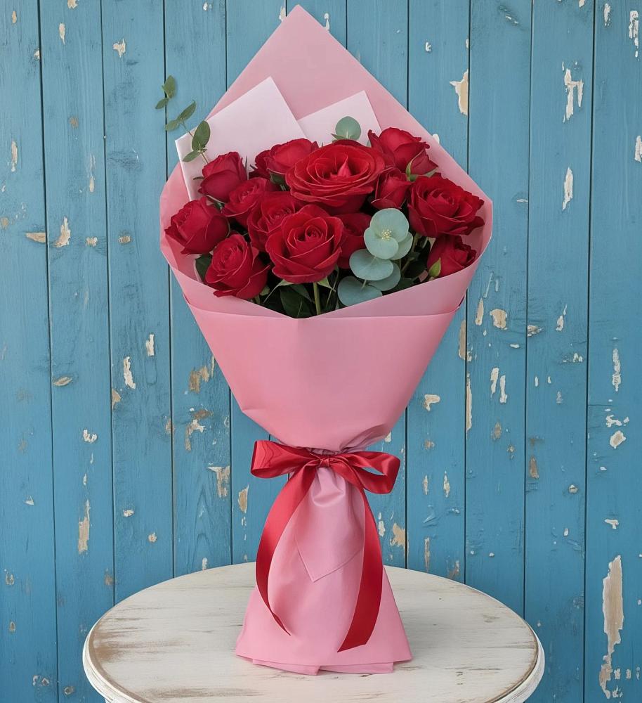 Букет цветов из: Розы в Побегайловке