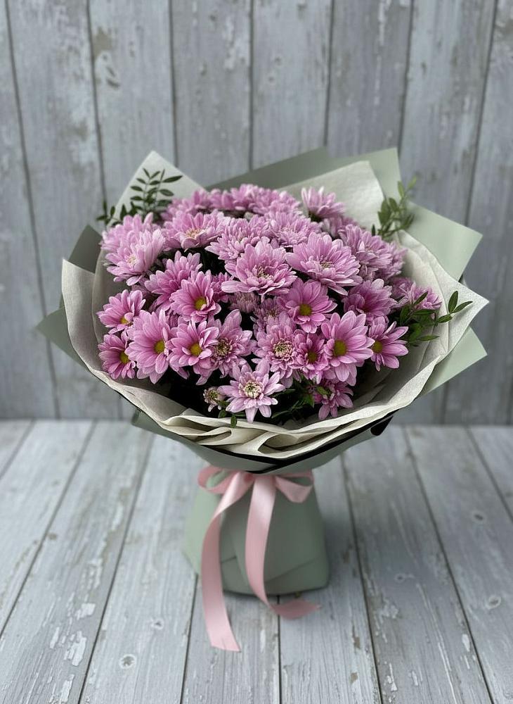 Букет цветов из: Хризантемы в Побегайловке