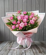 Букет Розовый кустик #REPLACE_PRED# Побегайловке