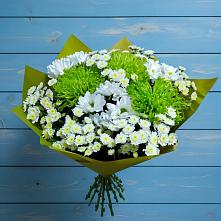Букет цветов из:  Хризантемы в Побегайловке