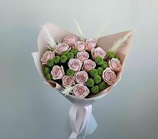 Букет цветов из:  Розы и Хризантемы в Побегайловке