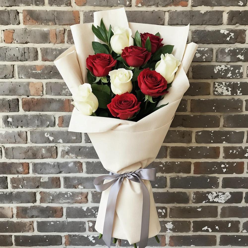 Букет цветов из: Розы в Побегайловке