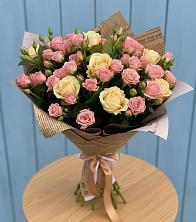 Букет цветов из:  Розы в Побегайловке