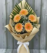 Букет цветов из:  Герберы в Побегайловке